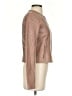 Veda 100% Leather Tan Leather Jacket Size S - photo 4
