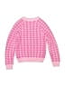 Btween 100% Polyester Houndstooth Pink Pullover Sweater Size 3T - photo 2