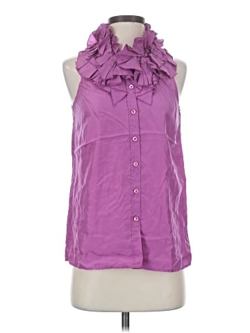 J.Crew Sleeveless Silk Top (view 1)
