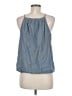 Gap Blue Sleeveless Blouse Size M - photo 2