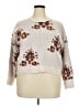 Knox Rose Floral Gray Pullover Sweater Size XXL - photo 1