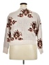 Knox Rose Floral Gray Pullover Sweater Size XXL - photo 2
