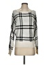 Express Plaid Ivory Pullover Sweater Size S - photo 1