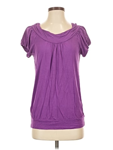 BCBGMAXAZRIA Short Sleeve Top (view 1)