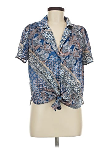 Eclair Short Sleeve Blouse (view 1)