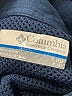 Columbia 100% Polyester Solid Blue Long Sleeve Button-Down Shirt Size 8 - photo 3