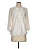 AGB Ivory 3/4 Sleeve Blouse Size S - photo 1