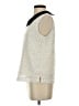Comme Toi 100% Polyester Ivory Sleeveless Blouse Size S - photo 5