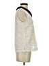 Comme Toi 100% Polyester Ivory Sleeveless Blouse Size S - photo 4