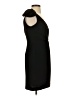 Ann Taylor LOFT 100% Polyester Solid Black Cocktail Dress Size 00 Petite - photo 4
