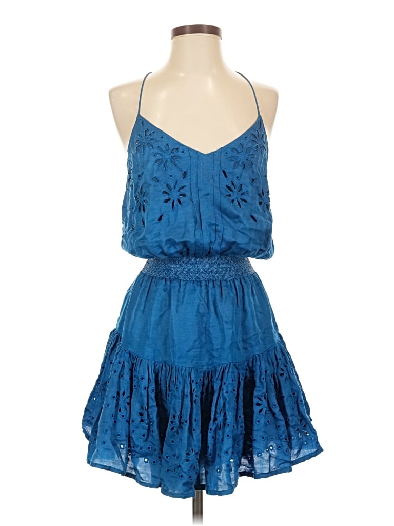 Pre-owned Karina Grimaldi Cocktail Dress In Blue