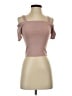 Charlotte Russe Pink Short Sleeve Top Size XS - photo 1