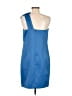 Halston Heritage 100% Polyester Blue Cocktail Dress Size L (estimated) - photo 2