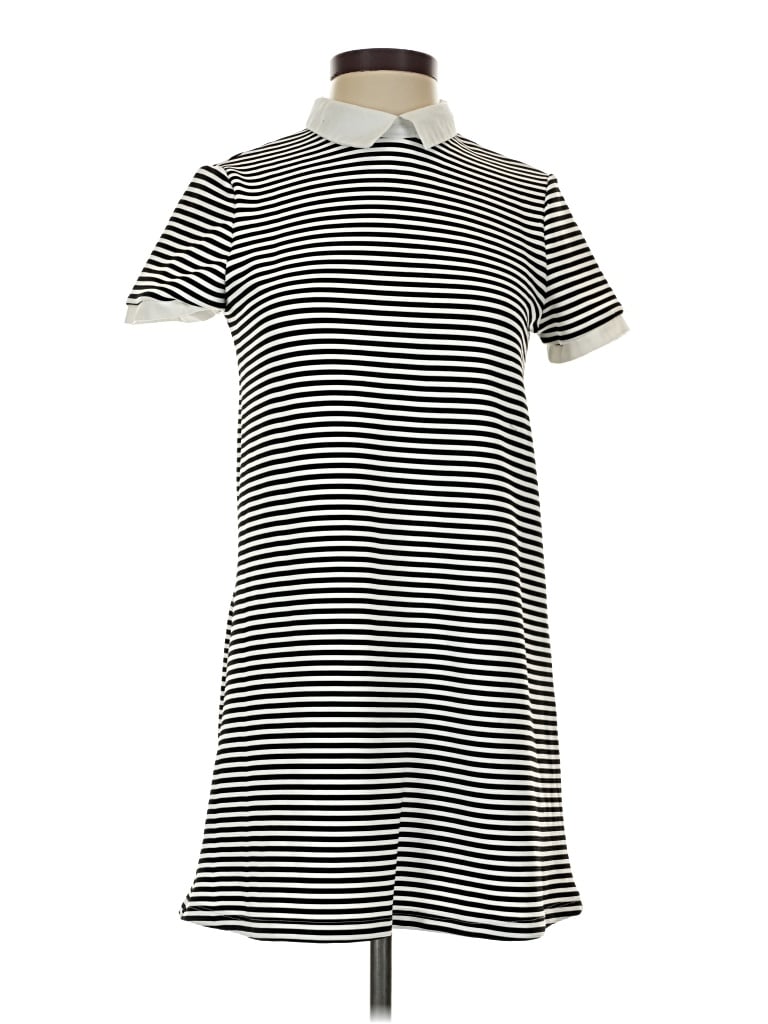 Pre-owned Zara Trf Casual Dress In Black