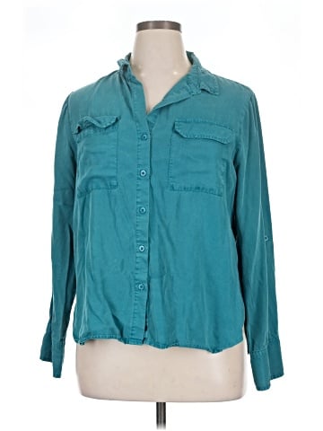 Velvet Heart Long Sleeve Button-Down Shirt (view 1)
