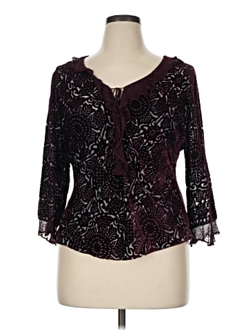 ECI 3/4 Sleeve Blouse (view 1)