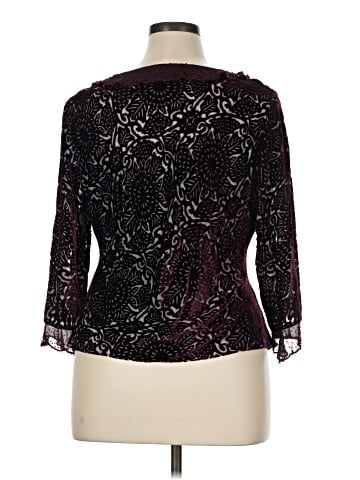 ECI 3/4 Sleeve Blouse (view 2)