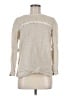 J.Crew 100% Linen Ivory Long Sleeve Blouse Size 6 - photo 1