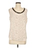 Ann Taylor Ivory Sleeveless Blouse Size M - photo 1