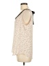 Ann Taylor Ivory Sleeveless Blouse Size M - photo 5