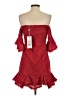 Saints + Secrets Red Cocktail Dress Size S - photo 2