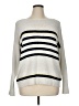 Ann Taylor LOFT Stripes Gray Pullover Sweater Size XL - photo 1