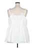 Torrid 100% Cotton White Sleeveless Blouse Size 3X Plus (3) - photo 2