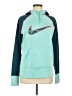 Nike 100% Polyester Teal Sweatshirt Size M - photo 1
