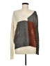 E&M Collection Color Block Gray Pullover Sweater Size M - photo 1