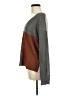 E&M Collection Color Block Gray Pullover Sweater Size M - photo 5