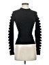 Autumn Cashmere 100% Polyester Black Turtleneck Sweater Size S - photo 1