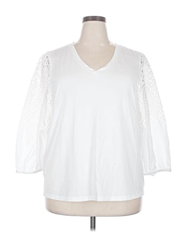 Chico's 3/4 Sleeve Top (view 1)