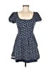 Altar'd State Hearts Blue Casual Dress Size M - photo 1