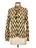 Classiques Entier Yellow Long Sleeve Silk Top Size S - photo 1