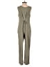 Monteau Tweed Gray Green Jumpsuit Size L - photo 2