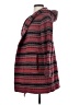 Field Flower 100% Wool Plaid Red Wool Coat Size XS - photo 5