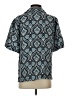 Ivy Jane Paisley Blue Short Sleeve Blouse Size S - photo 2