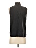 Equipment 100% Silk Black Sleeveless Silk Top Size S - photo 2