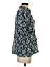 Ivy Jane Paisley Blue Short Sleeve Blouse Size S - photo 4