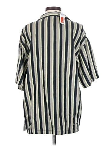 Topshop Short Sleeve Button-Down Shirt (view 2)