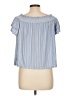 American Eagle Outfitters Blue Short Sleeve Blouse Size L (estimated) - photo 2