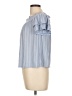 American Eagle Outfitters Blue Short Sleeve Blouse Size L (estimated) - photo 5
