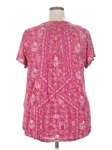 Lucky Brand Short Sleeve Blouse (view 2)
