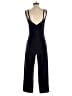 French Connection Solid Black Blue Jumpsuit Size 2 - photo 2