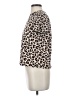 Le Lis Animal Print Tan Short Sleeve Turtleneck Size S - photo 5
