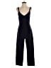 French Connection Solid Black Blue Jumpsuit Size 2 - photo 1