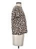 Le Lis Animal Print Tan Short Sleeve Turtleneck Size S - photo 4