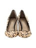 Ann Taylor Animal Print Tan Heels Size 7 - photo 2