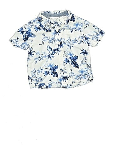 Janie and Jack Short Sleeve Button-Down Shirt (view 1)