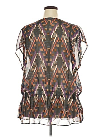 Liz Claiborne Short Sleeve Blouse (view 2)